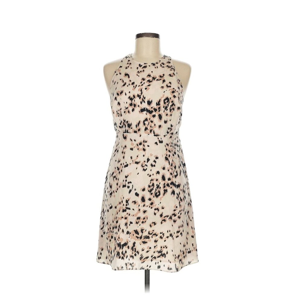 Leopard Print Mini Dress